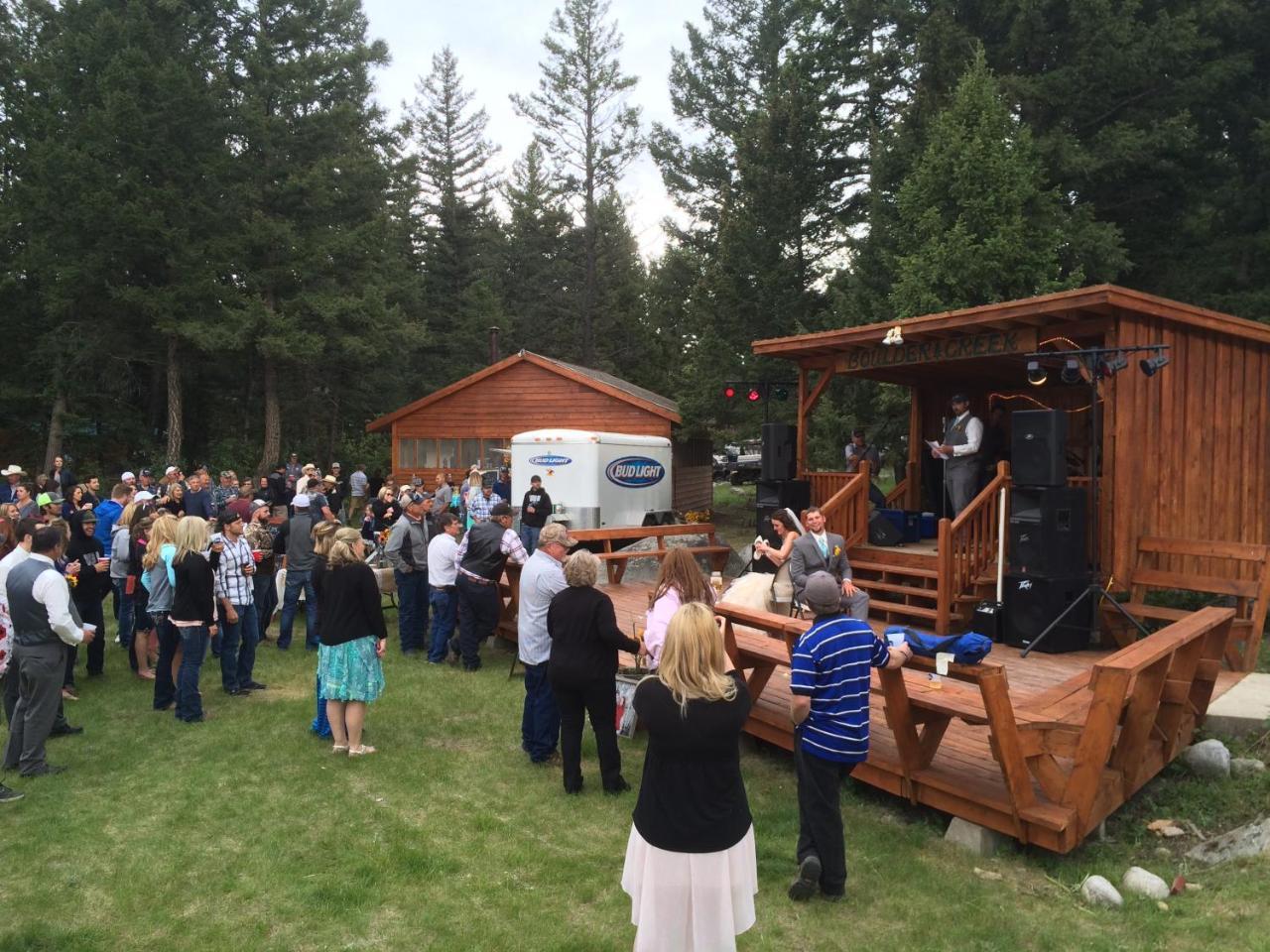 Boulder Creek Lodge Maxville Buitenkant foto